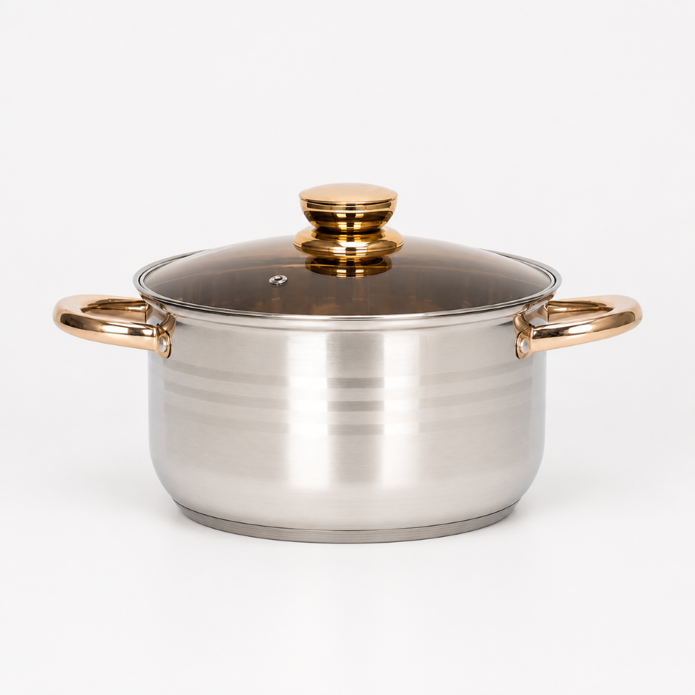 Batería de Cocina Acero Inoxidable 12 pzs-3