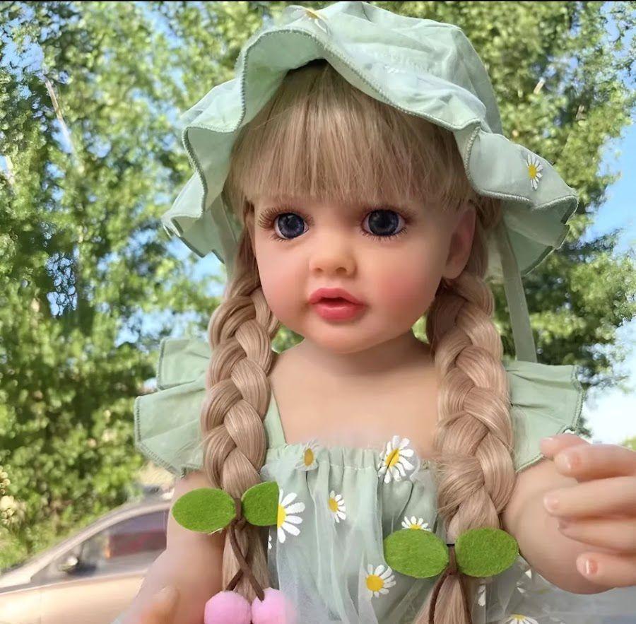 Muñeca Reborn Silicona 55CM-0