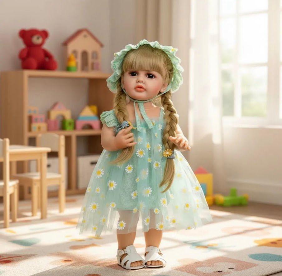 Muñeca Reborn Silicona 55CM-1