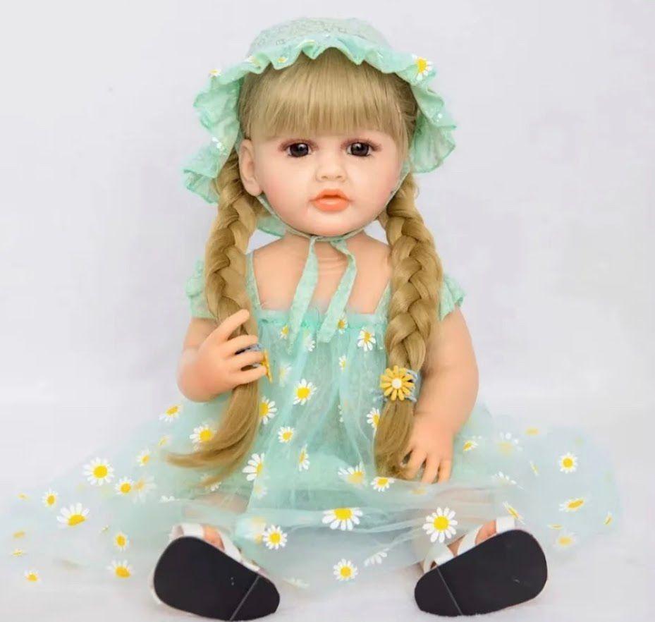 Muñeca Reborn Silicona 55CM-3