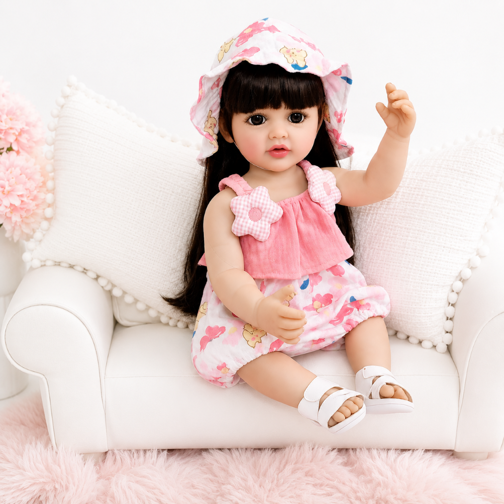 Muñeca Reborn Silicona 55CM-2