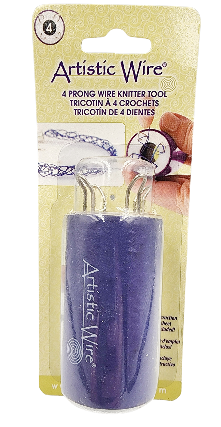 Herramienta de tejido en alambre 4 dientes-0