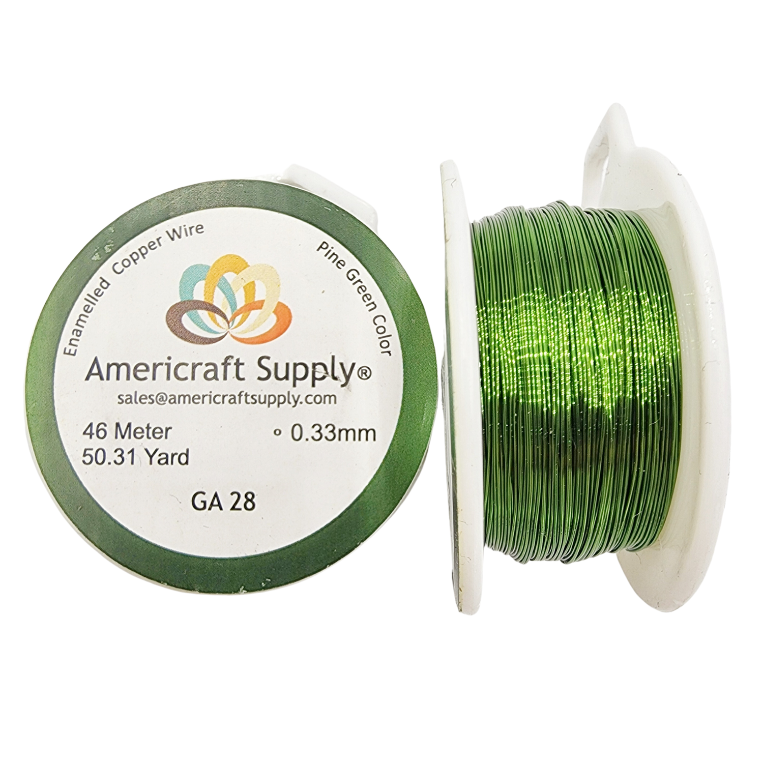 Alambre Para Bisutería Americraft Supply Calibre 28 Colores-0