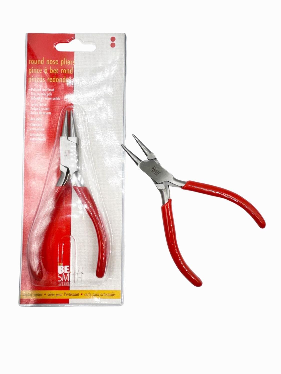 Pinza Para Bisuteria Punta Redonda Beadsmith-0