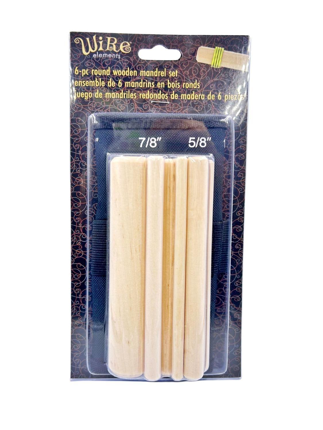 Mandriles De Madera Beadsmith Wood-1-0