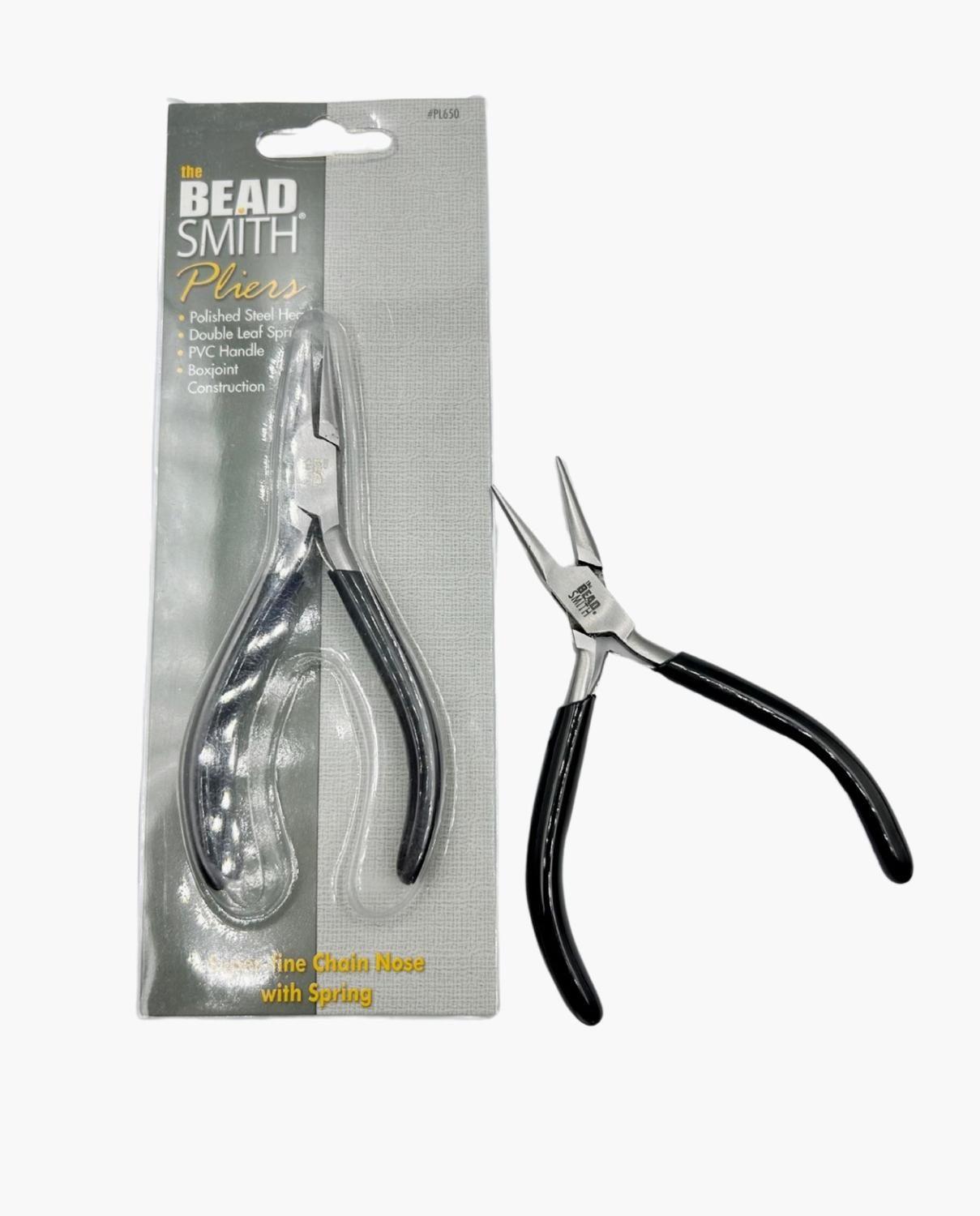 Pinza Para Bisuteria Punta Plana Súper Fina Beadsmith-0