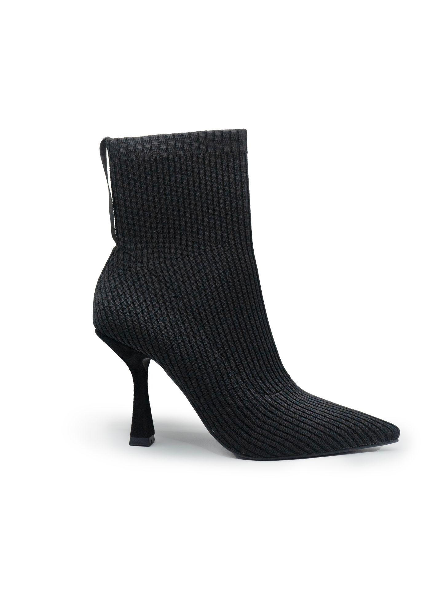 Botines De Tacón Fino Alto Para Mujer Elegancia Y Confort-0