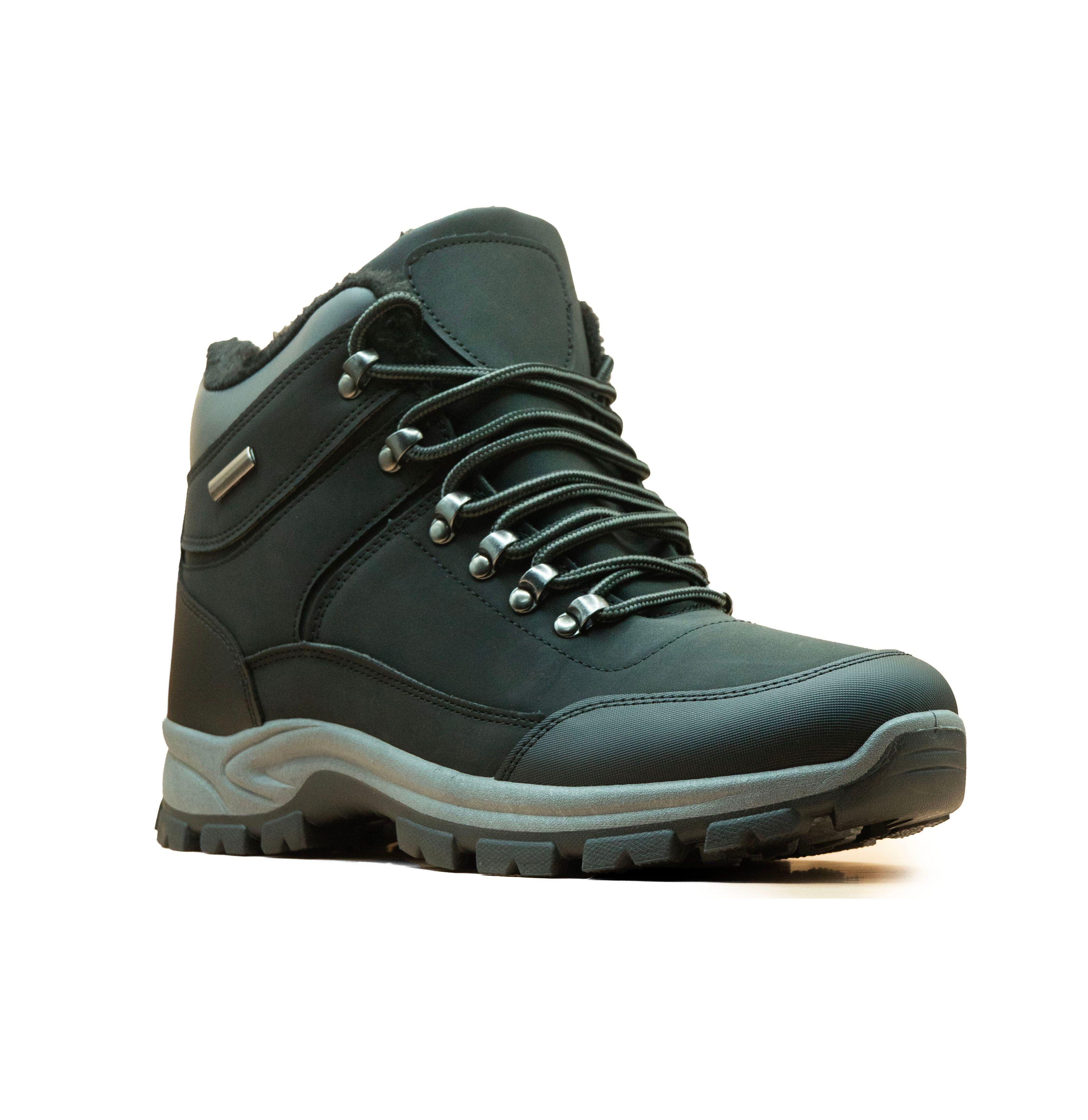 Zapatos chiporro Botínes Hombre Para Trekking Outdoor Negro-2