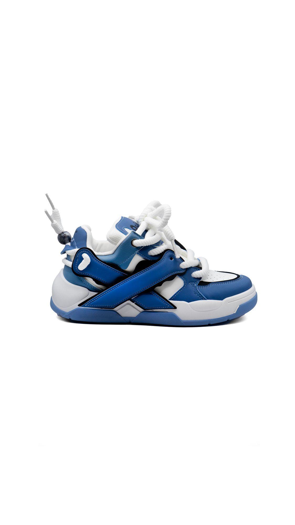 Zapatillas Urbanas Hombre Anchas Cordones Grandes-0