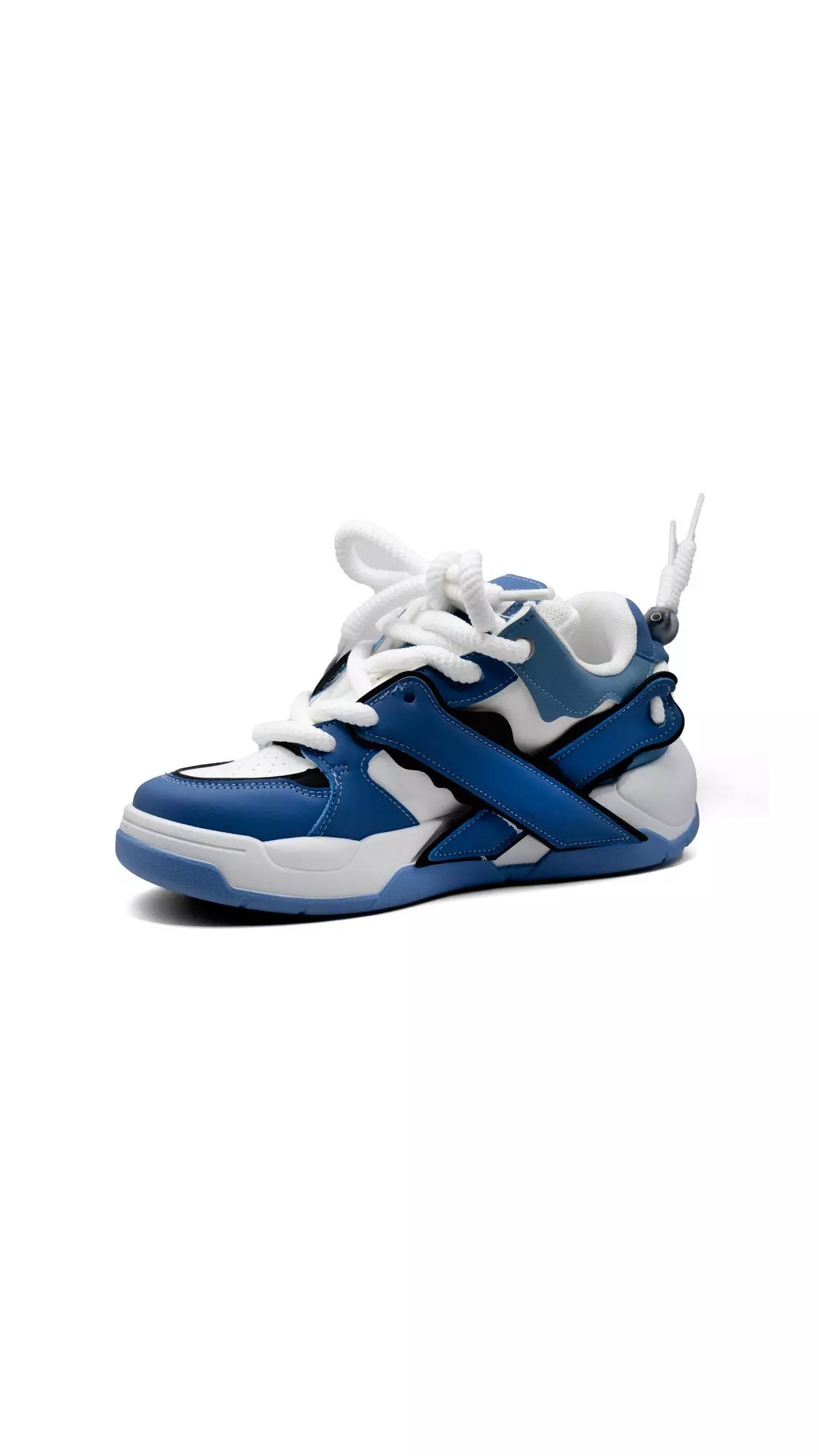 Zapatillas Urbanas Hombre Anchas Cordones Grandes-1