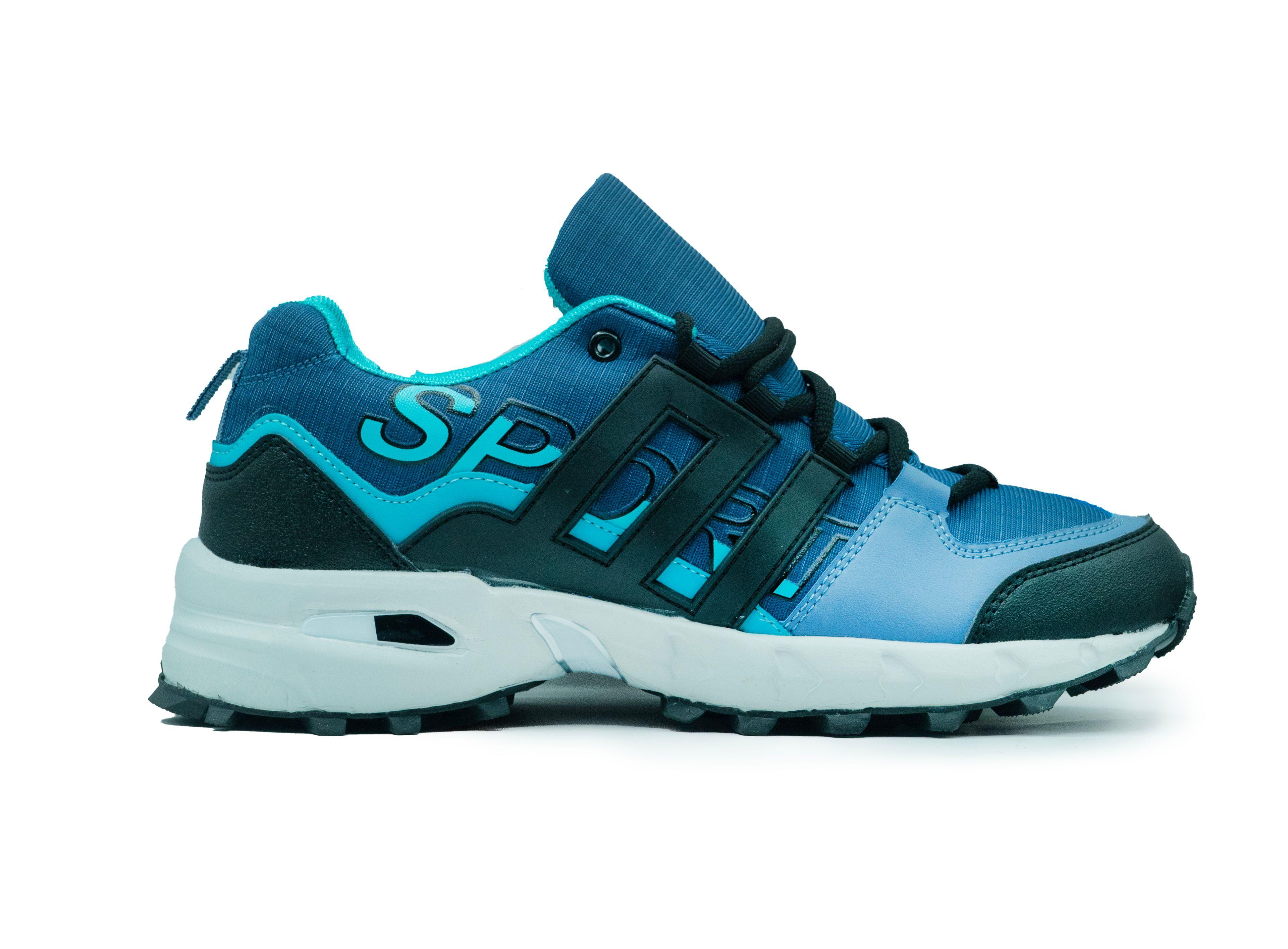 Zapatilla De Trekking Deportiva Hombre Blue-0
