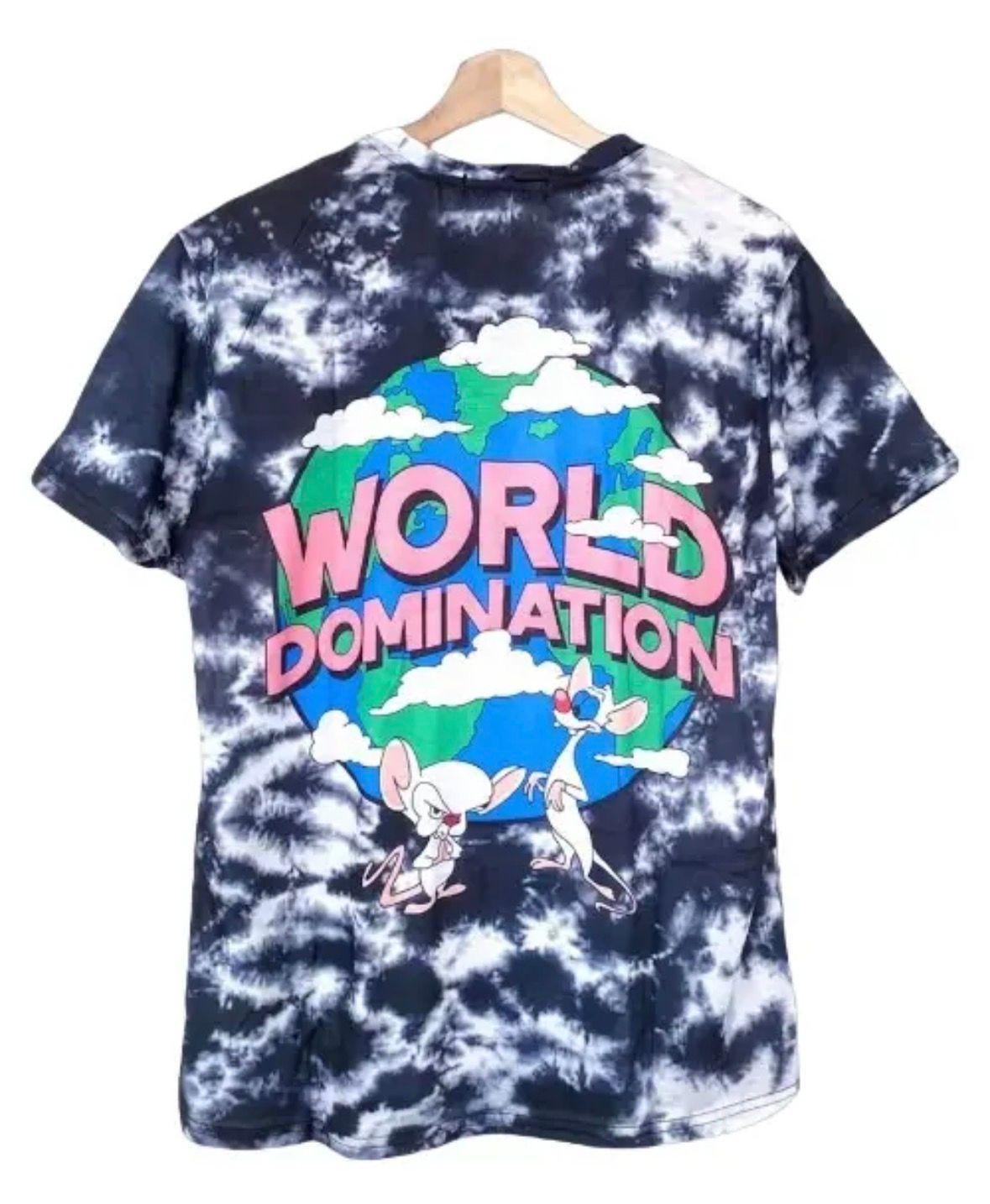 Polera Hombre Tie Dye World Domination Pinky y Cerebro-3
