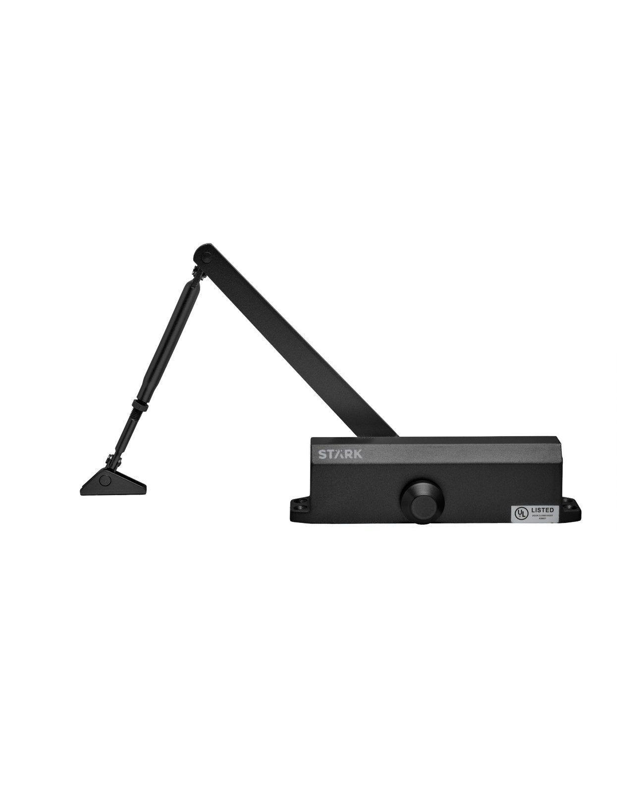 Brazo hidráulico alto tráfico; para puertas de 15 - 85 kgs. Negro-0