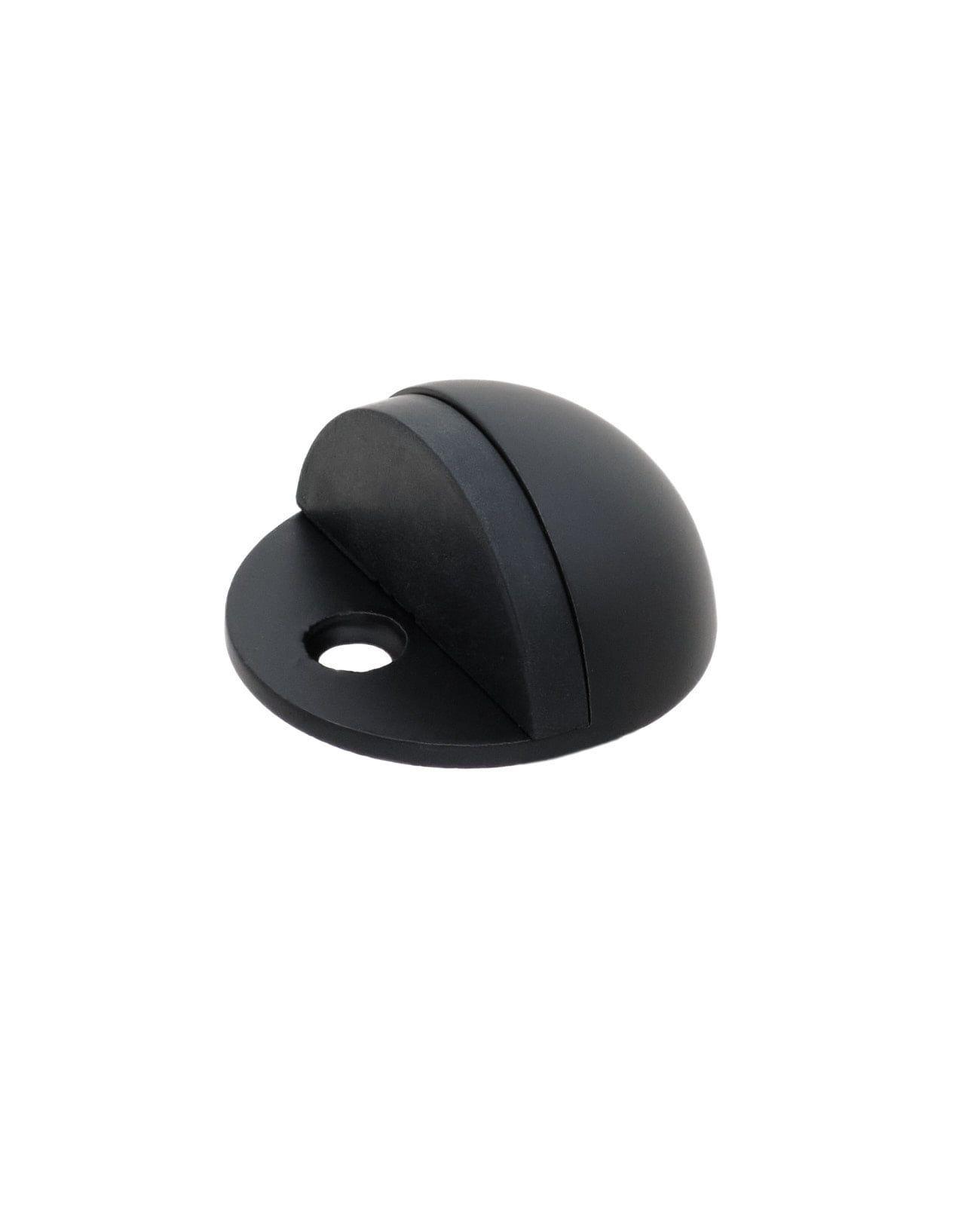 Tope de puerta media luna (Negro mate)-0
