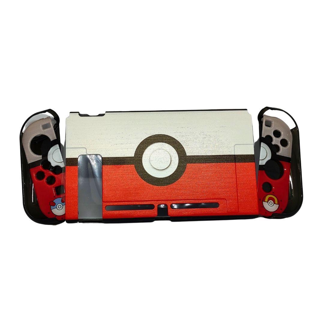 Carcasa protectora diseño Pokebola para Nintendo Switch-4