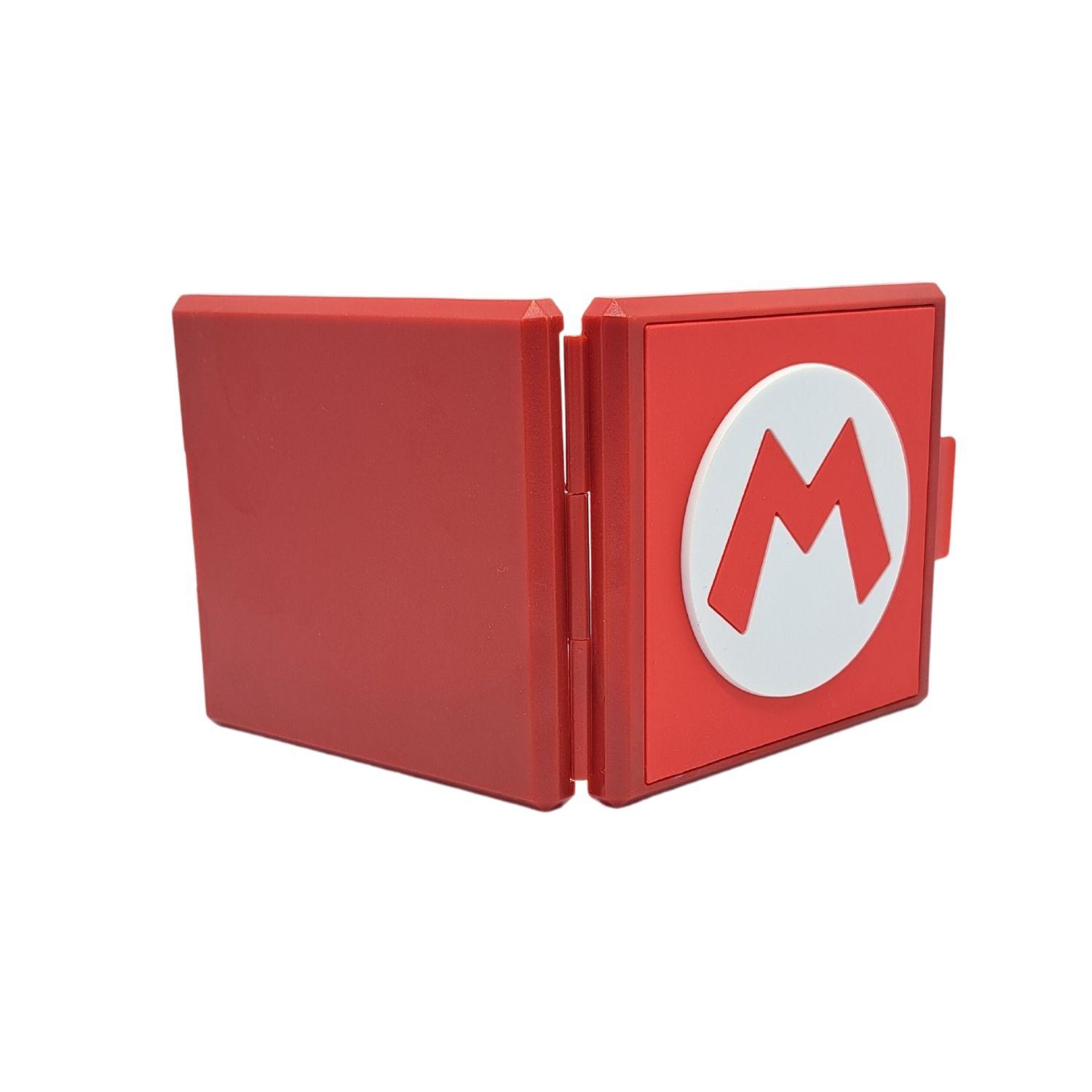 Estuche porta juegos M de Mario para Nintendo Switch-2