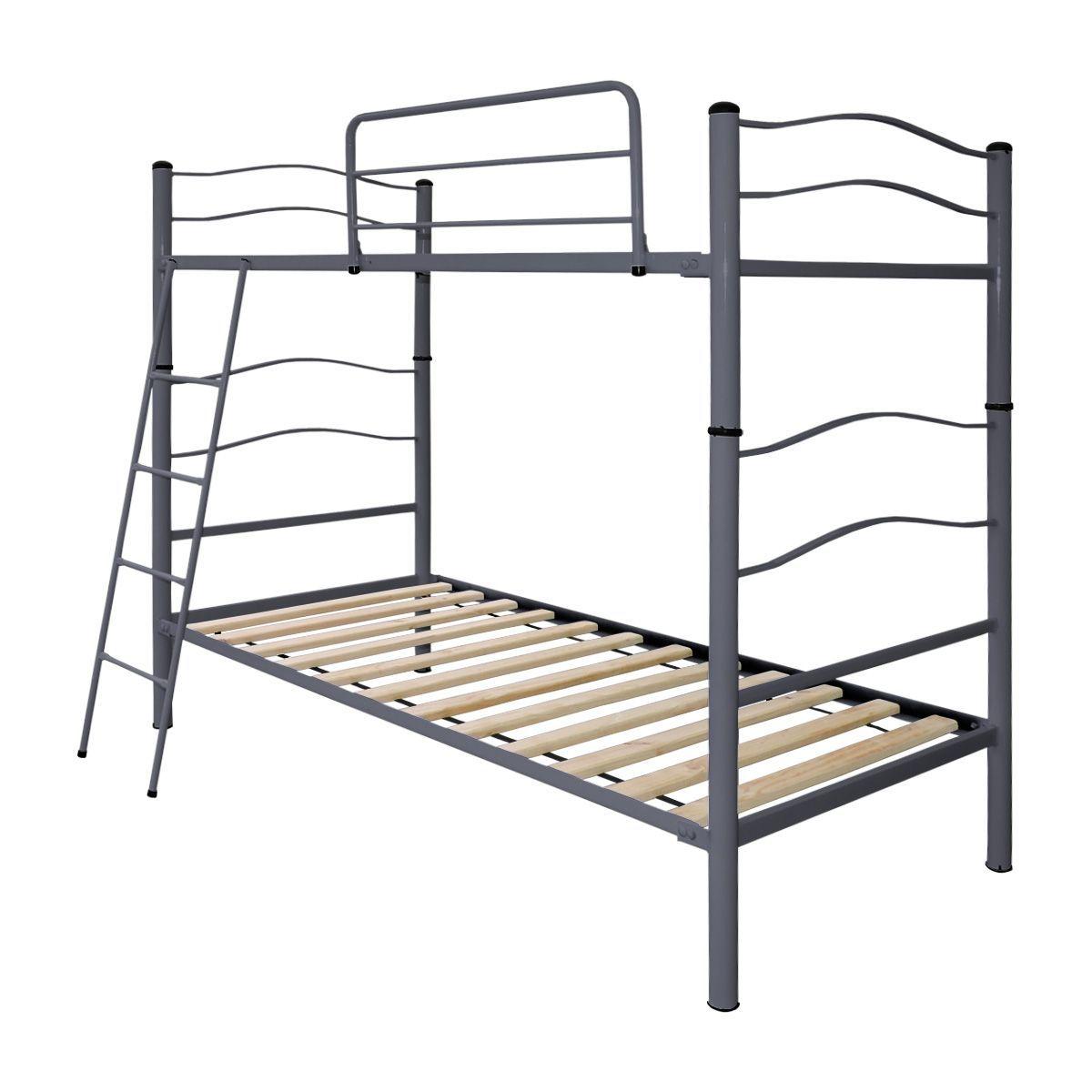 Camarote New desmontable 1,5 plaza grafito-2