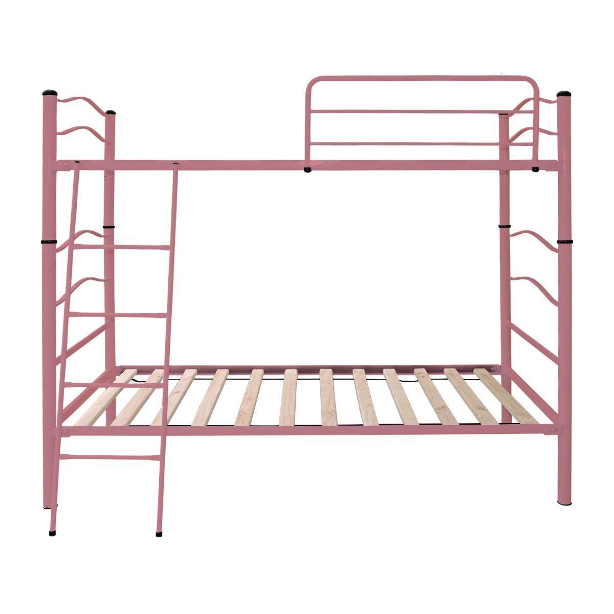 Camarote New desmontable 1 plaza rosado-2