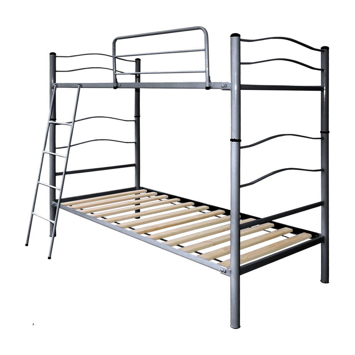 Camarote New desmontable 1,5 plaza ceniza-2