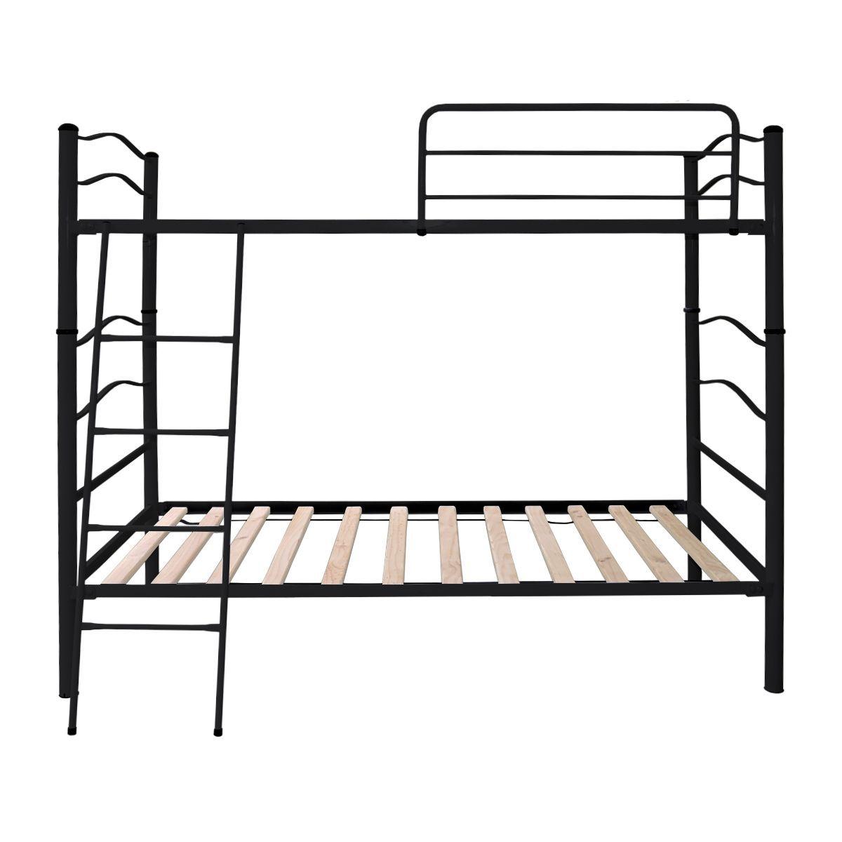 Camarote New desmontable 1 plaza negro-2