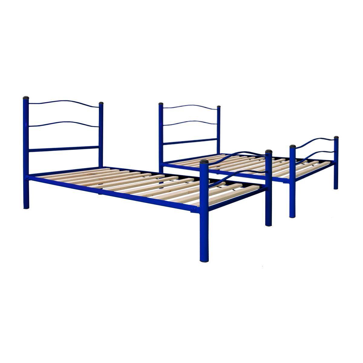 Camarote New desmontable 1,5 plaza azul-1