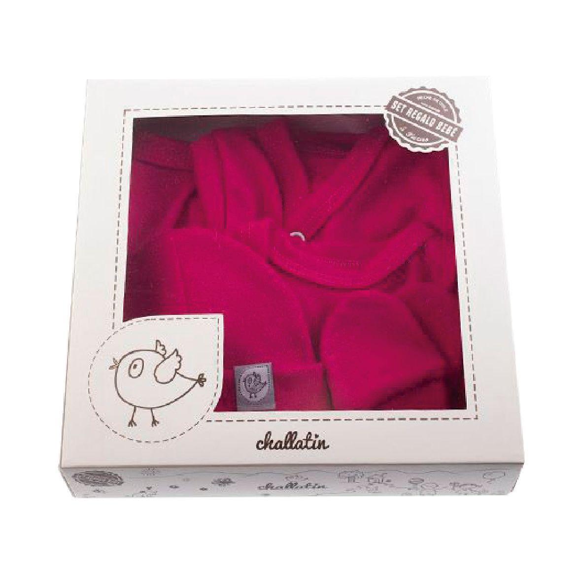 Set De Regalo 5 Piezas - Vestuario Bebé, Fucsia-0