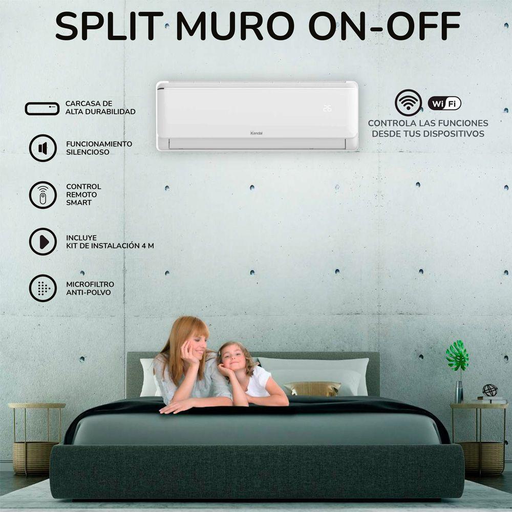 Aire acondicionado Kendal Split On/Off Wi-Fi 12000 BTU-1