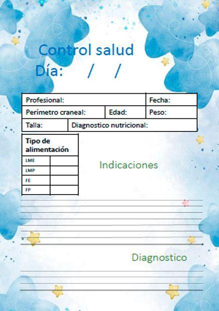Agenda Pediátrica Niño | Guardando Cada Etapa de su Vida | Registro y Seguimiento del Crecimiento-1