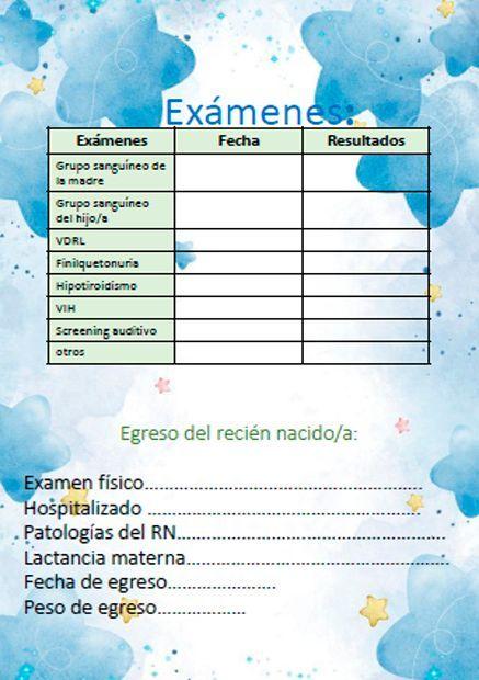 Agenda Pediátrica Niño | Guardando Cada Etapa de su Vida | Registro y Seguimiento del Crecimiento-4