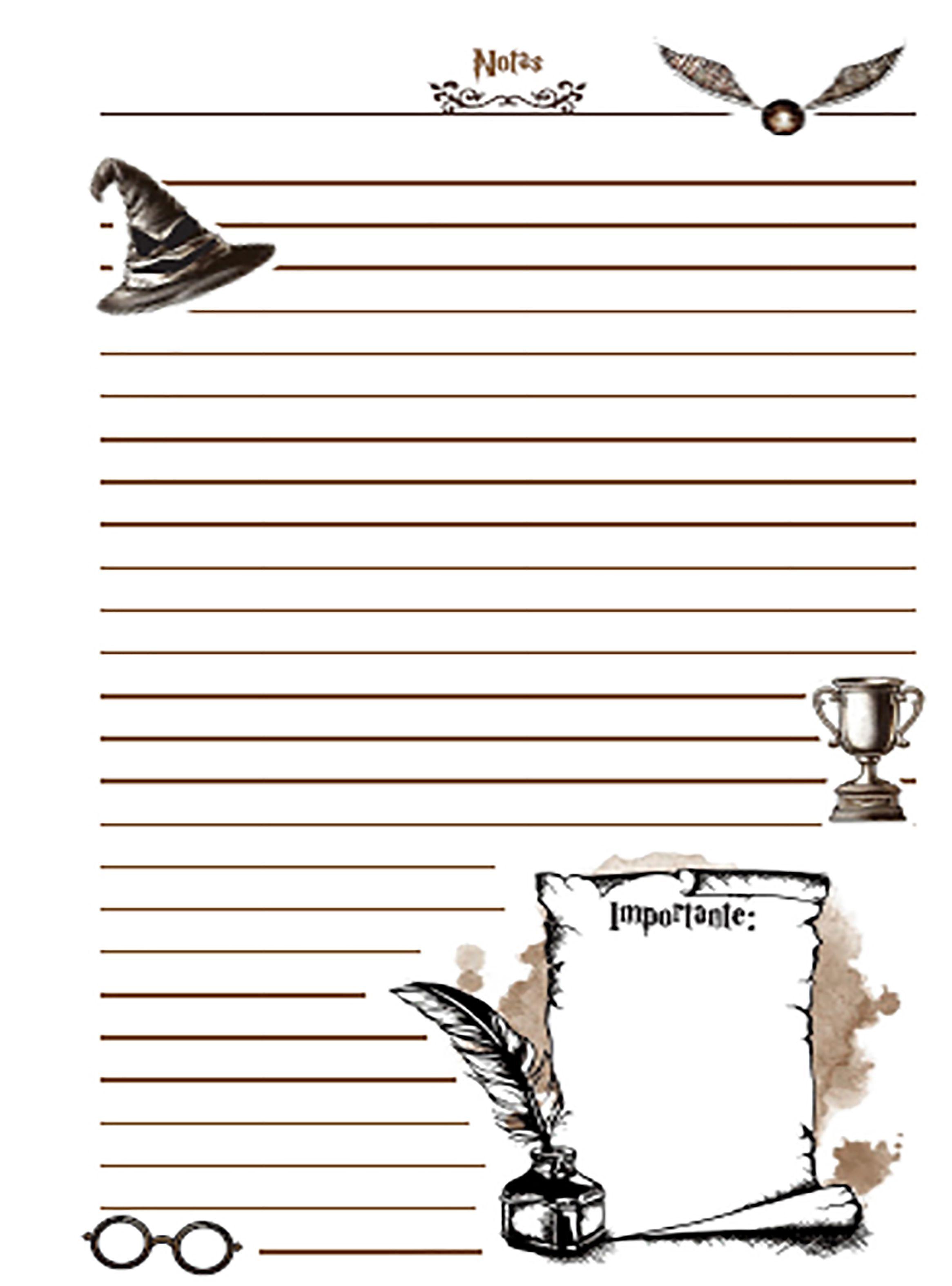 Agenda Planner Harry Potter | Academia De Hechizos-4