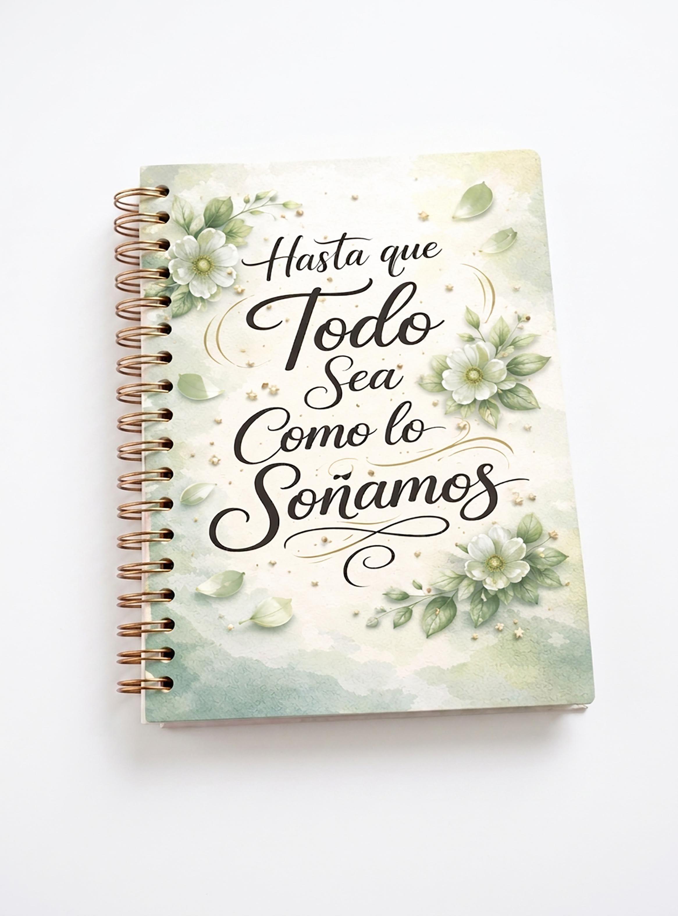 Planner Profesional Mujer Hasta Que Todo Sea Como Soñamos Verde Claro-0