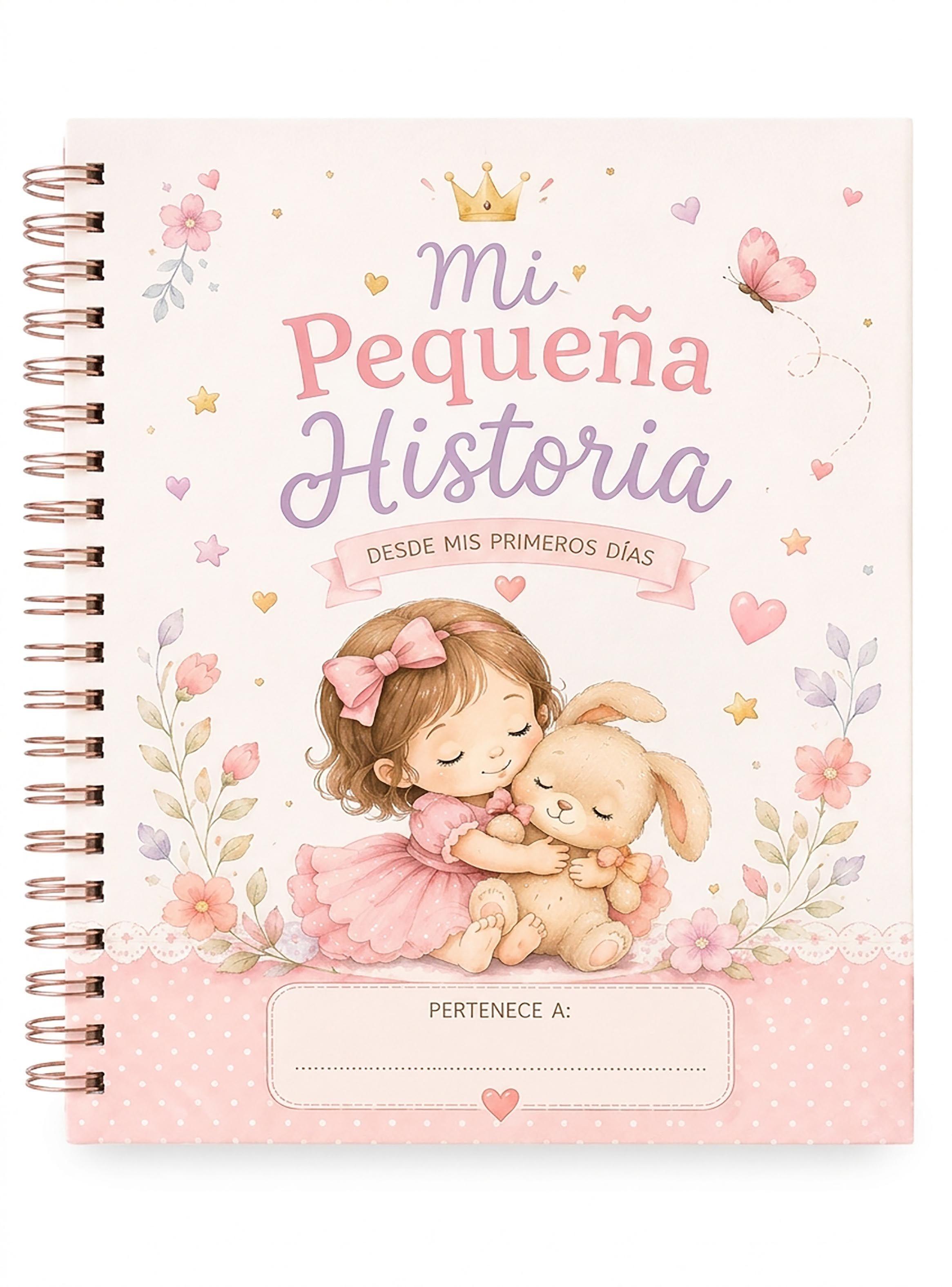 Agenda Pediátrico Niña | Mi Pequeña Historia | Controles, Vacunas y Crecimiento-0