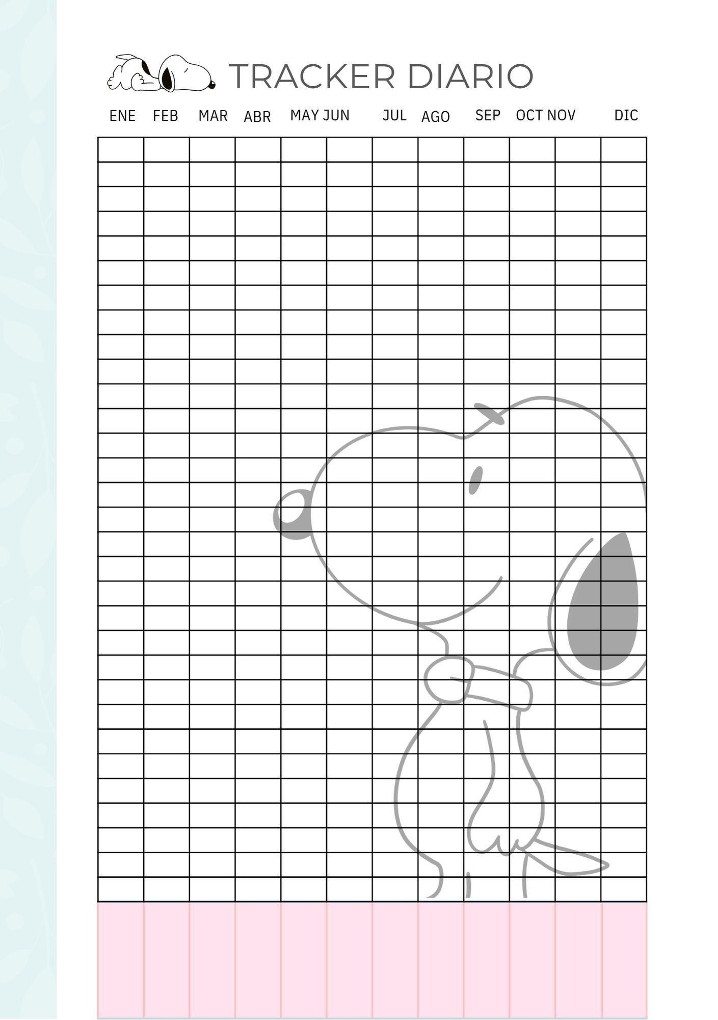 Agenda Snoppy Nocturno A5 Planner-7