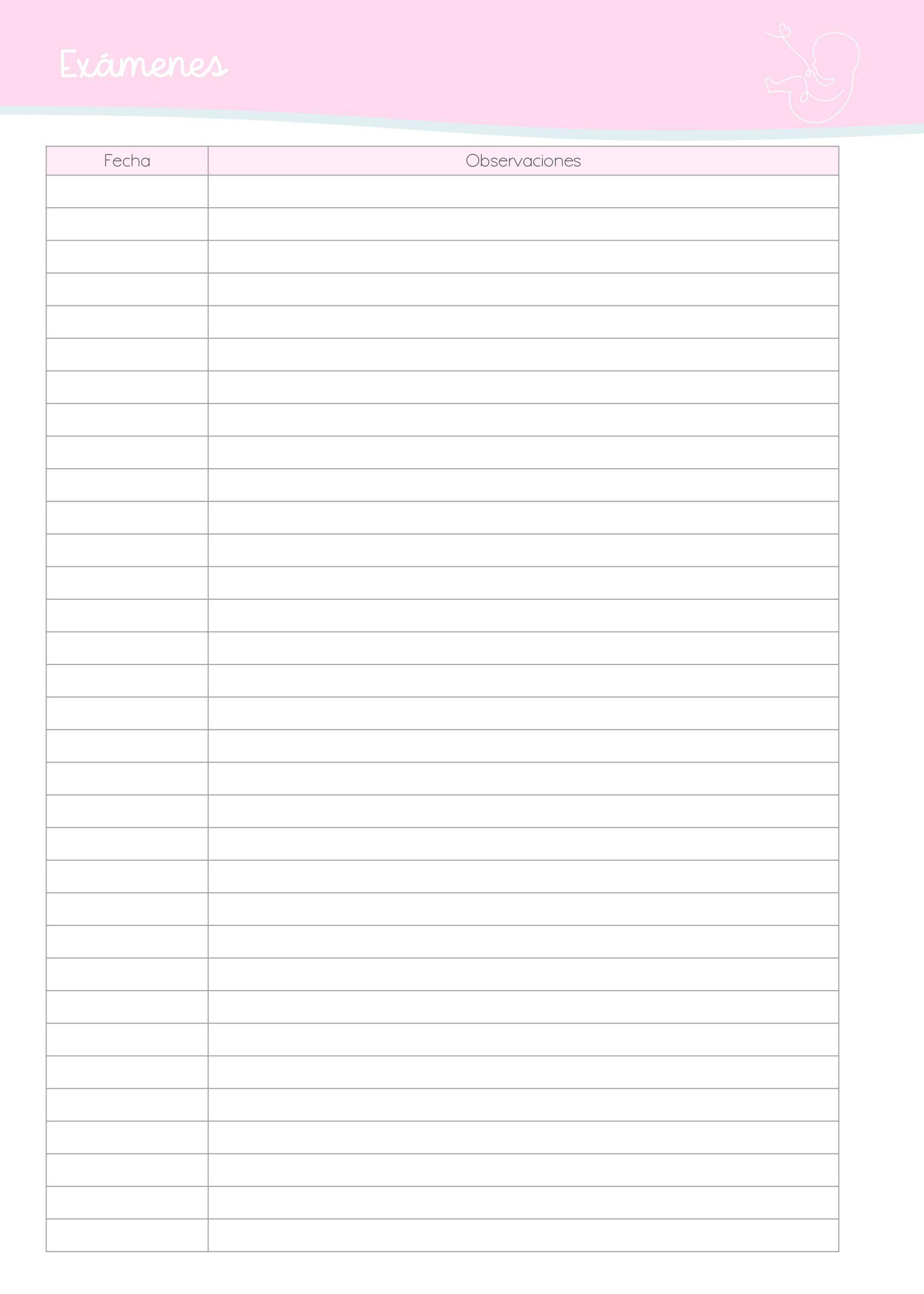Planner Prenatal Agenda Embarazo Dulce Gestación-2