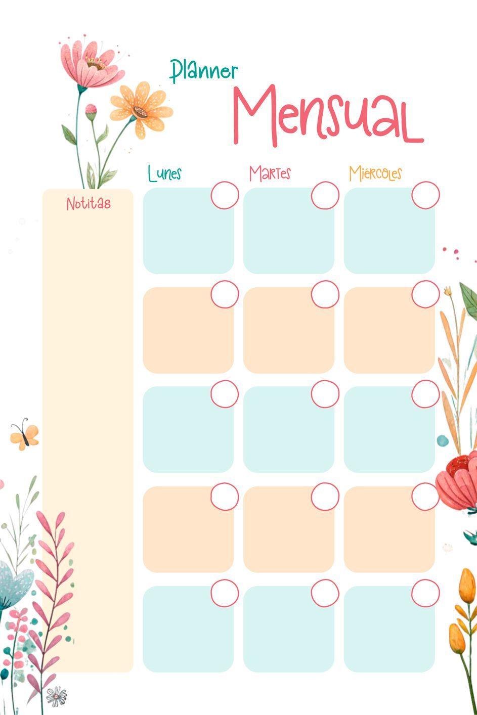 Agenda Planner | Florece Donde Nadie Espera Ver Color-4