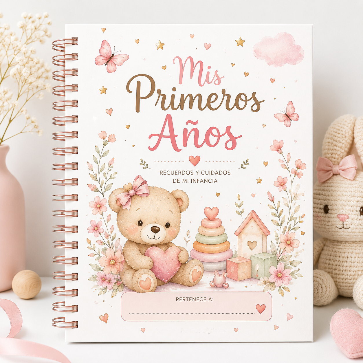 Agenda Pediátrico Niña | Mis Primeros Años | Controles, Vacunas y Crecimiento-0