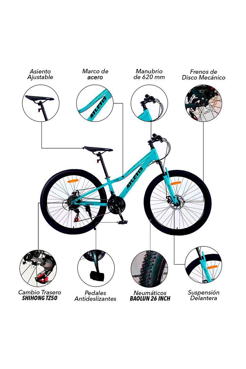Bicicleta Mountain Bike Galia 26" Calipso-3