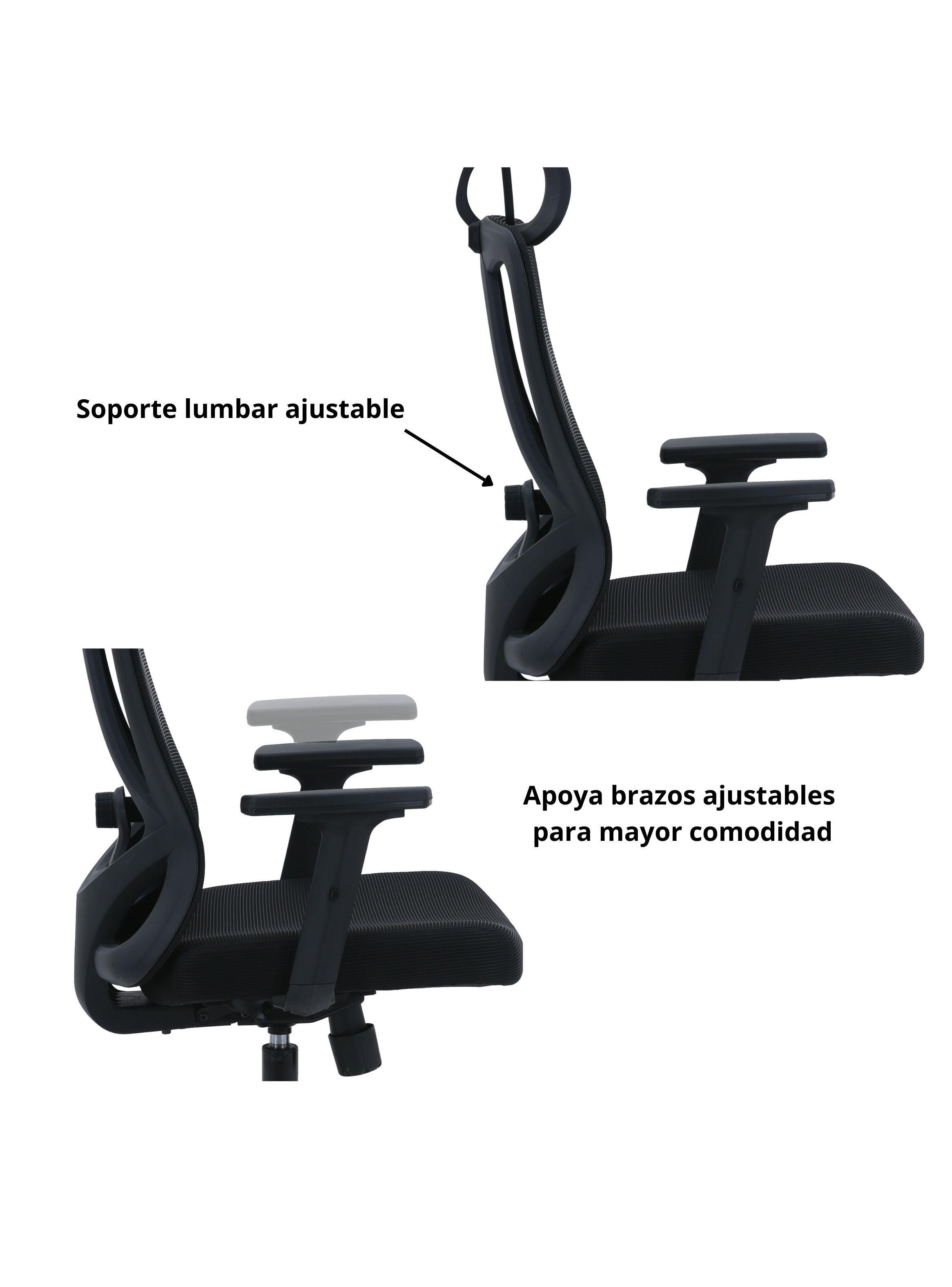 Silla de Escritorio Advance Ergo Full Ergonómica y Ajustable-3