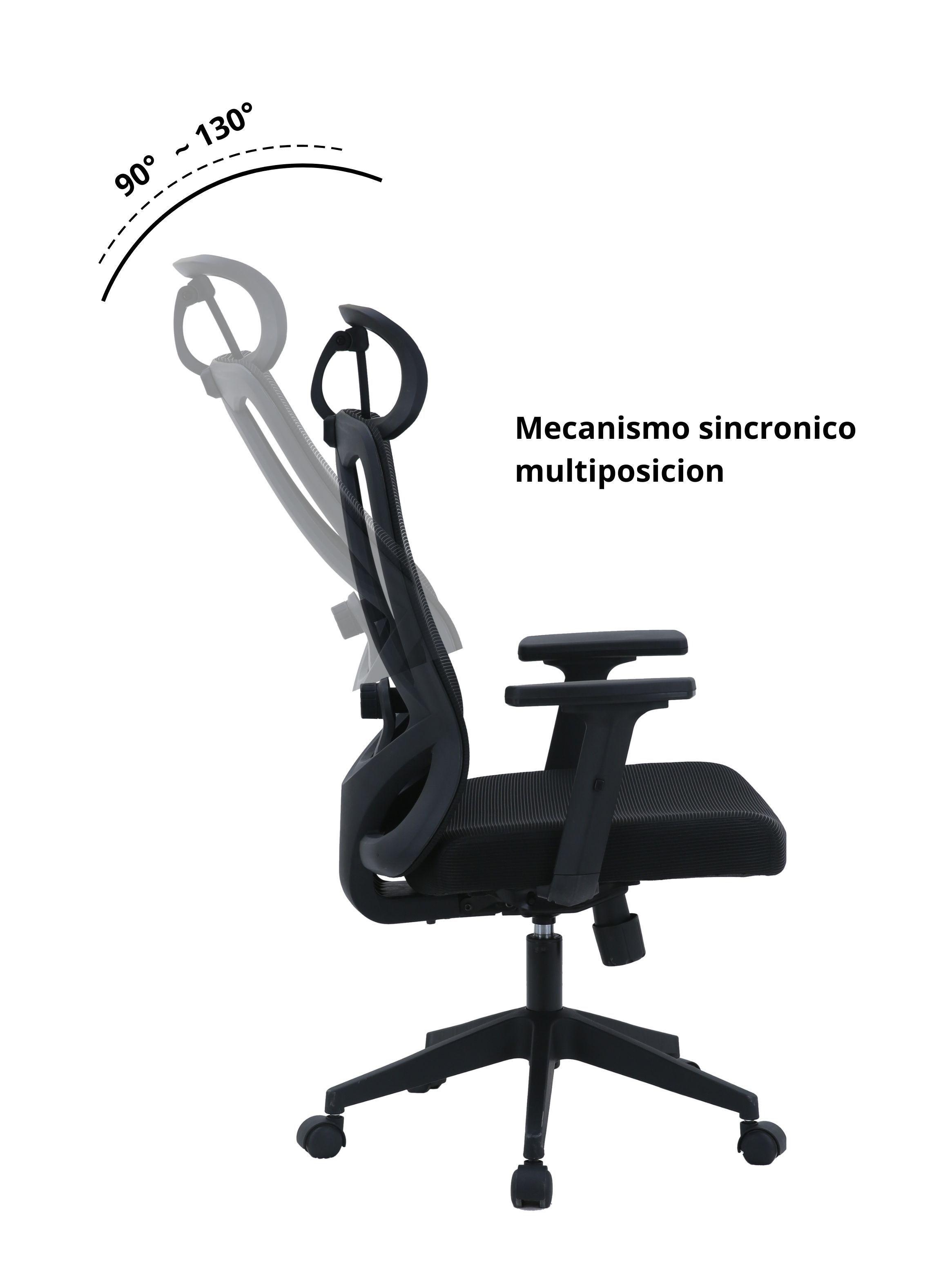 Silla de Escritorio Advance Ergo Full Ergonómica y Ajustable-6
