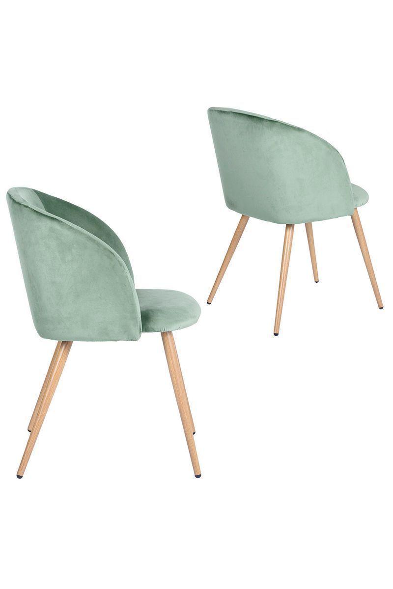 Pack 2 Sillas Comedor Sitial Lounge Terciopelo-3