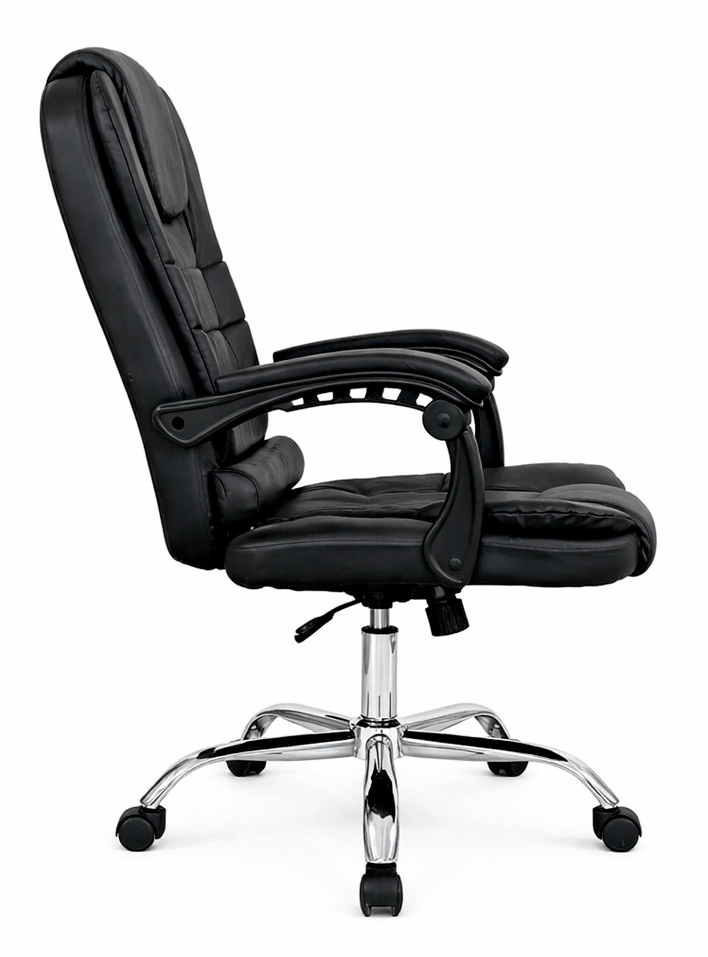 Silla Escritorio Gerencial Praga Ergonómica Negra-6