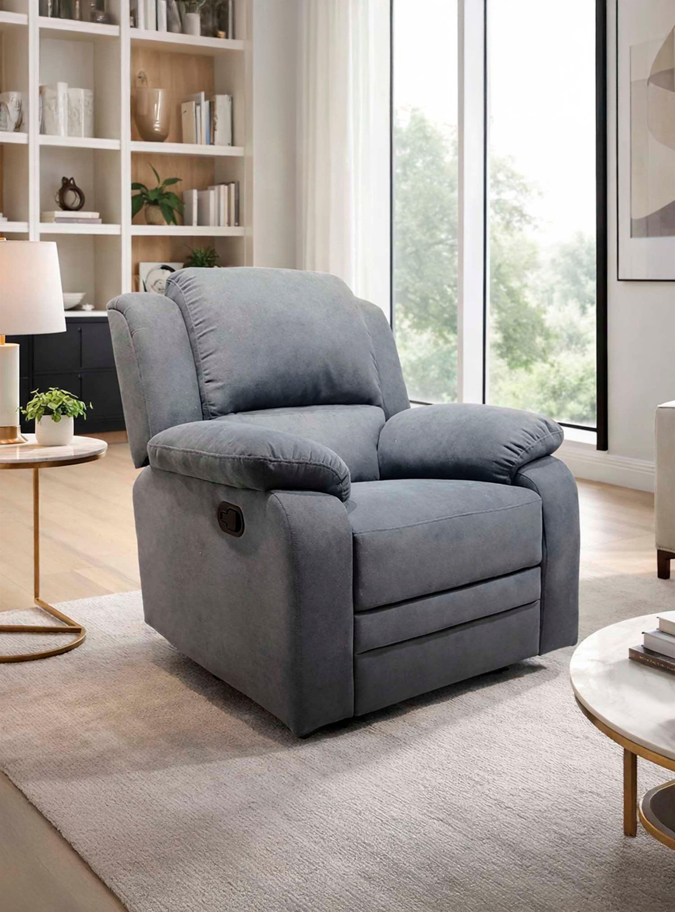 Berger Reclinable Sevilla Lino Gris-1