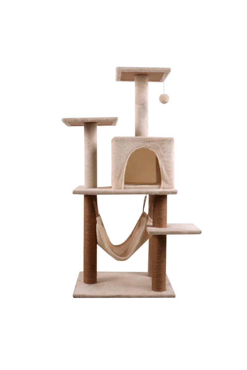 Torre Rascador Hamaca Beige-0