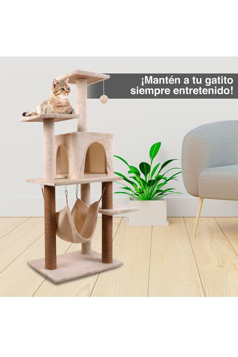 Torre Rascador Hamaca Beige-1