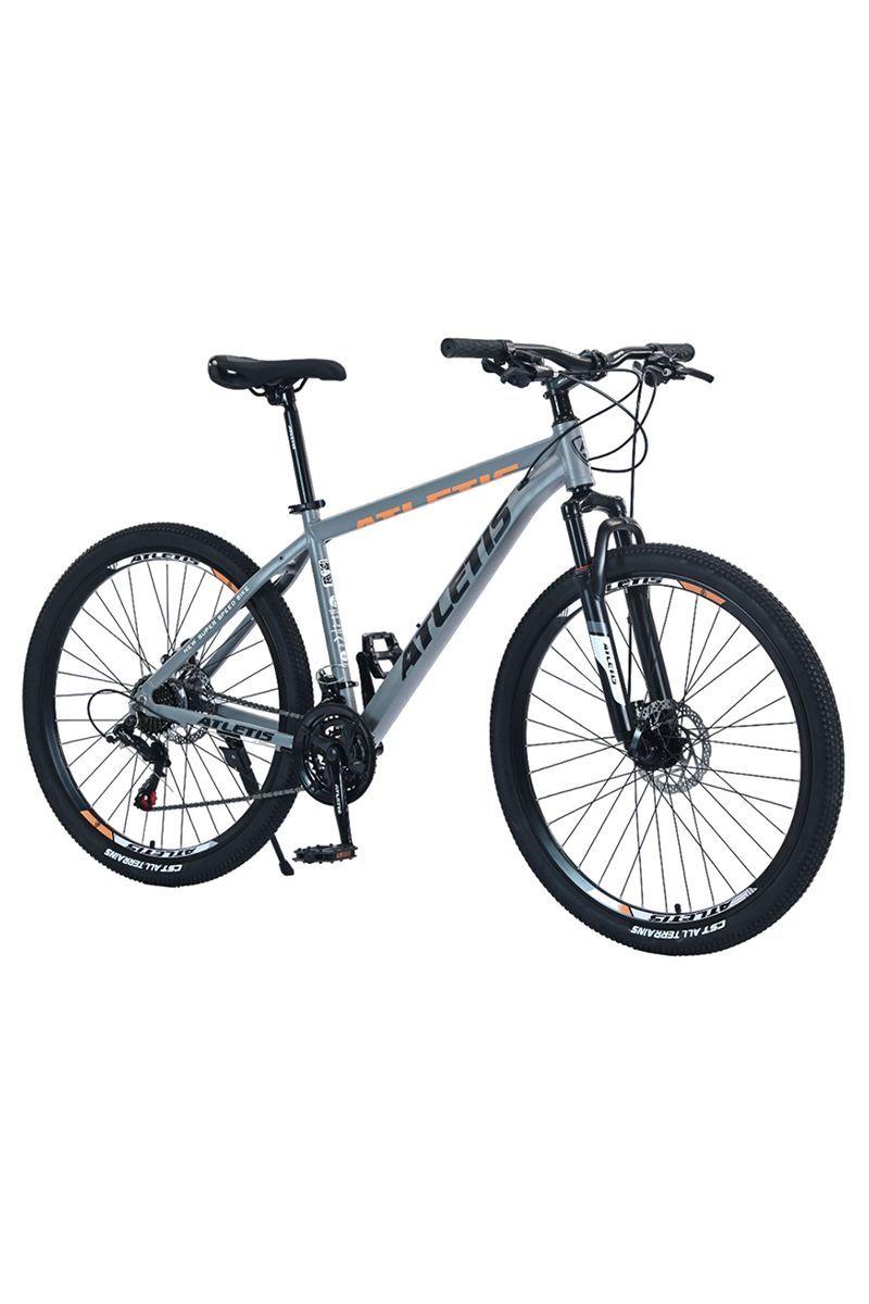 Bicicleta Mountain Bike Ridge Aro 27,5" 21 Vel Hombre Gris-0