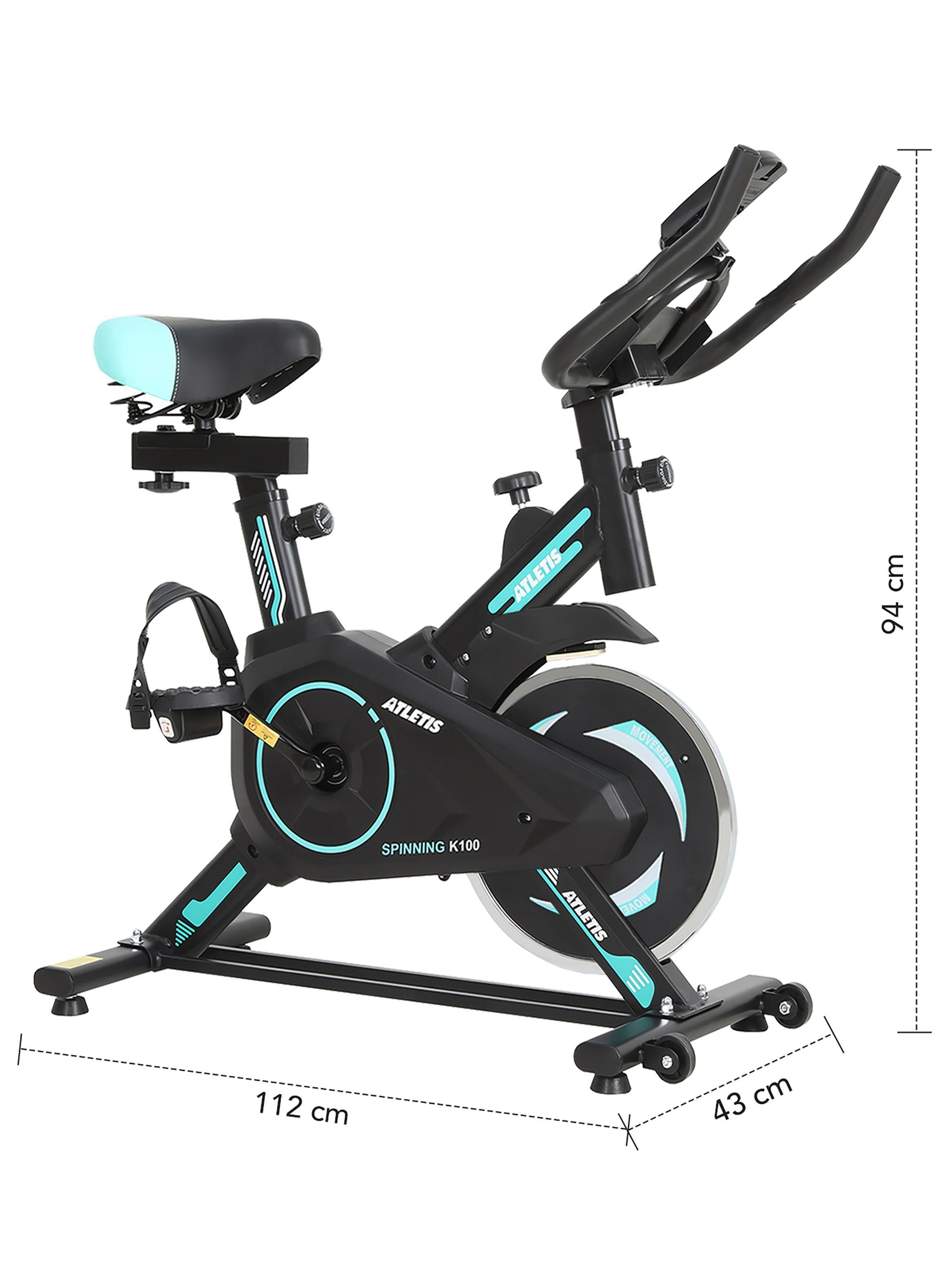 Bicicleta Spinning K100 Verde-2
