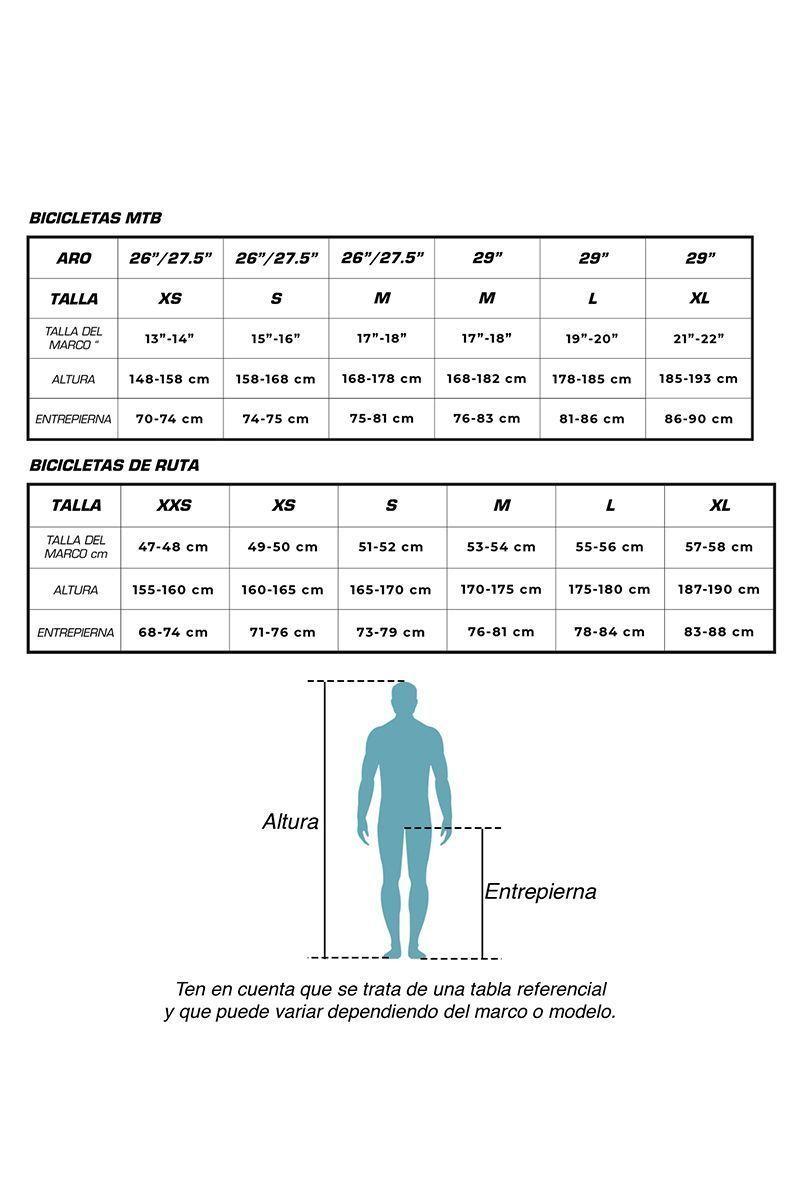 Bicicleta Mountain bike Kali G 27,5" Azul-6