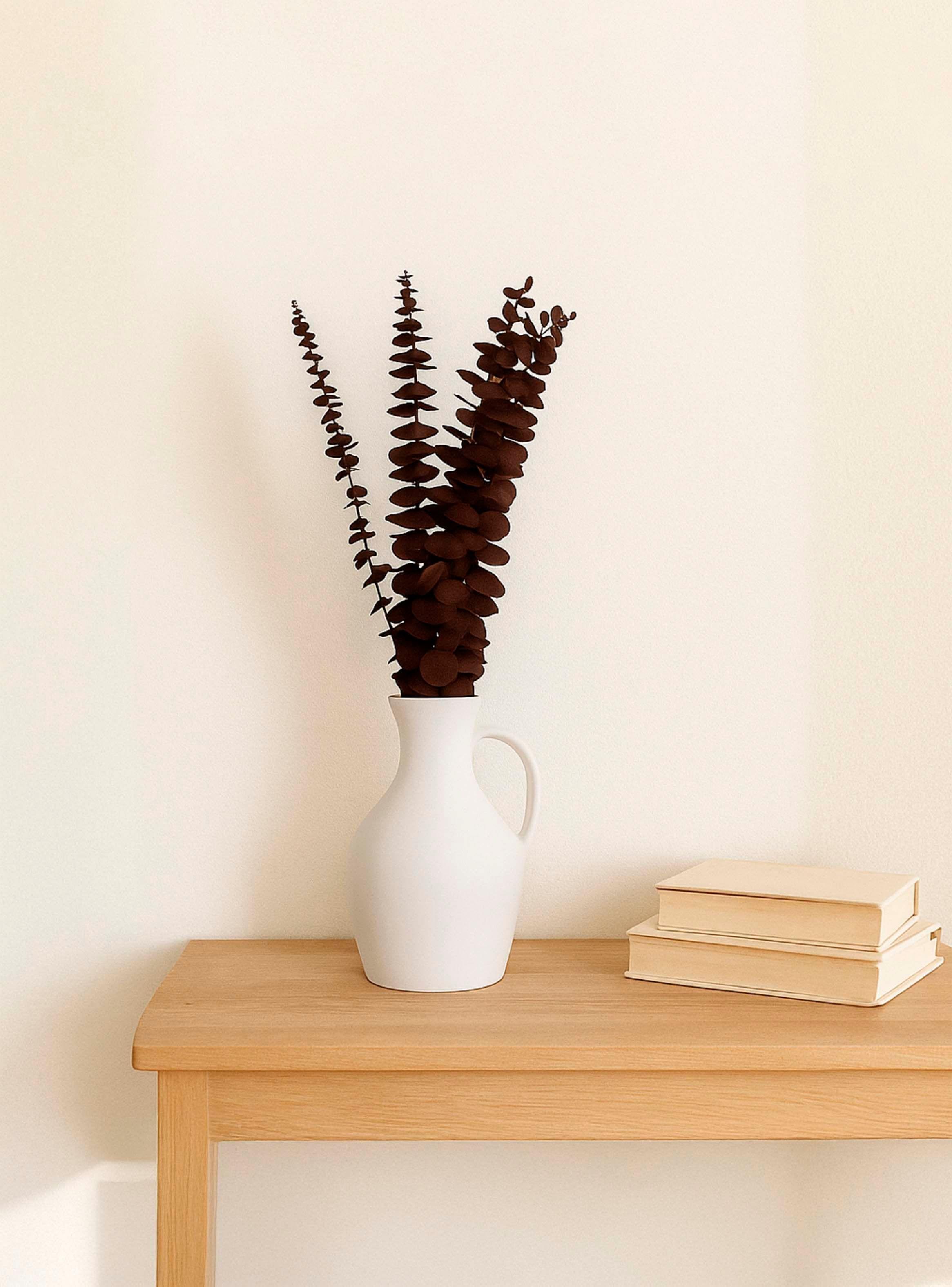 Rama Decorativa Natural Burdeo-2