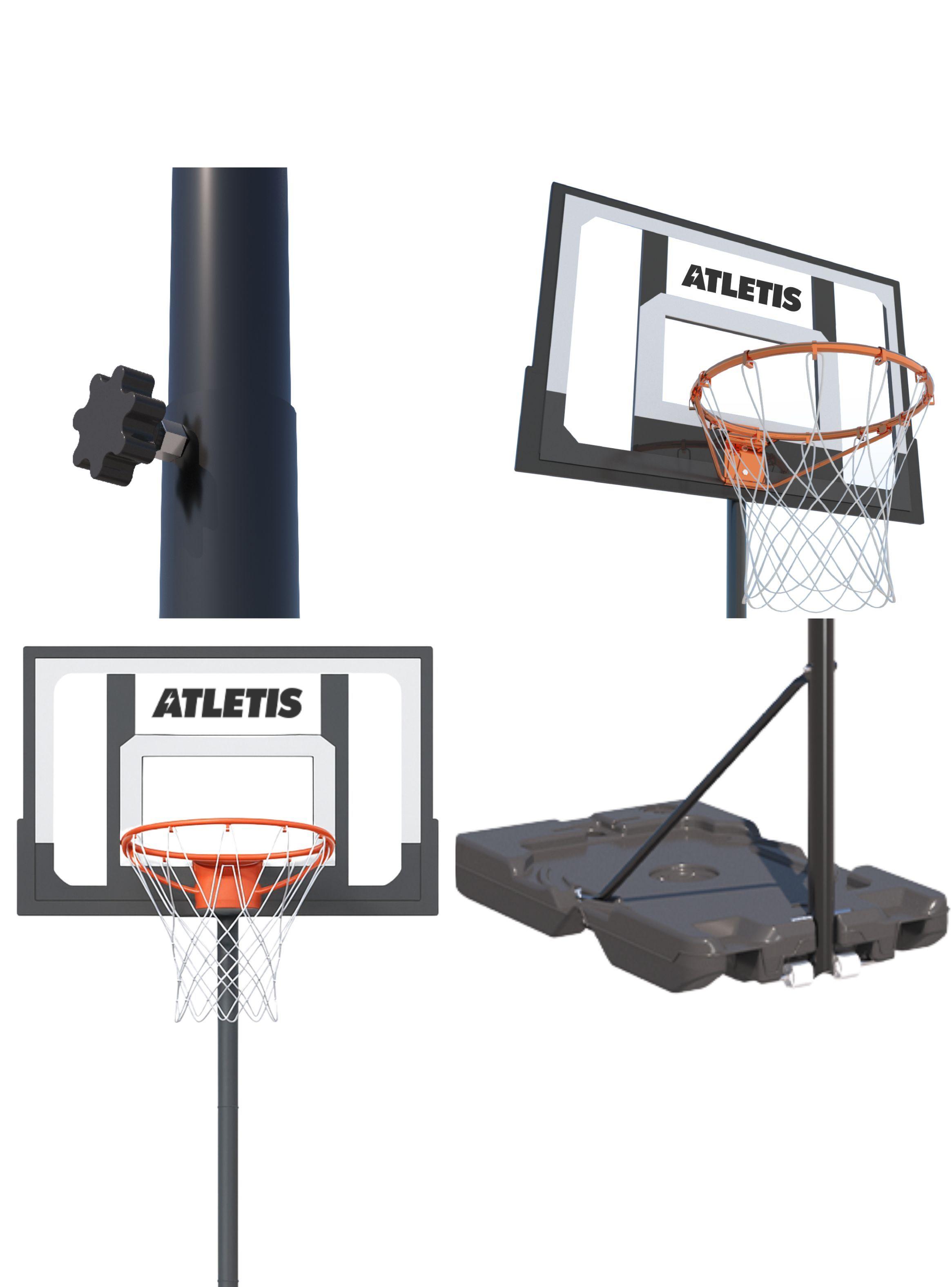 Aro de Básquetbol Ajustable 1.08 m a 2.10 m Arena-3