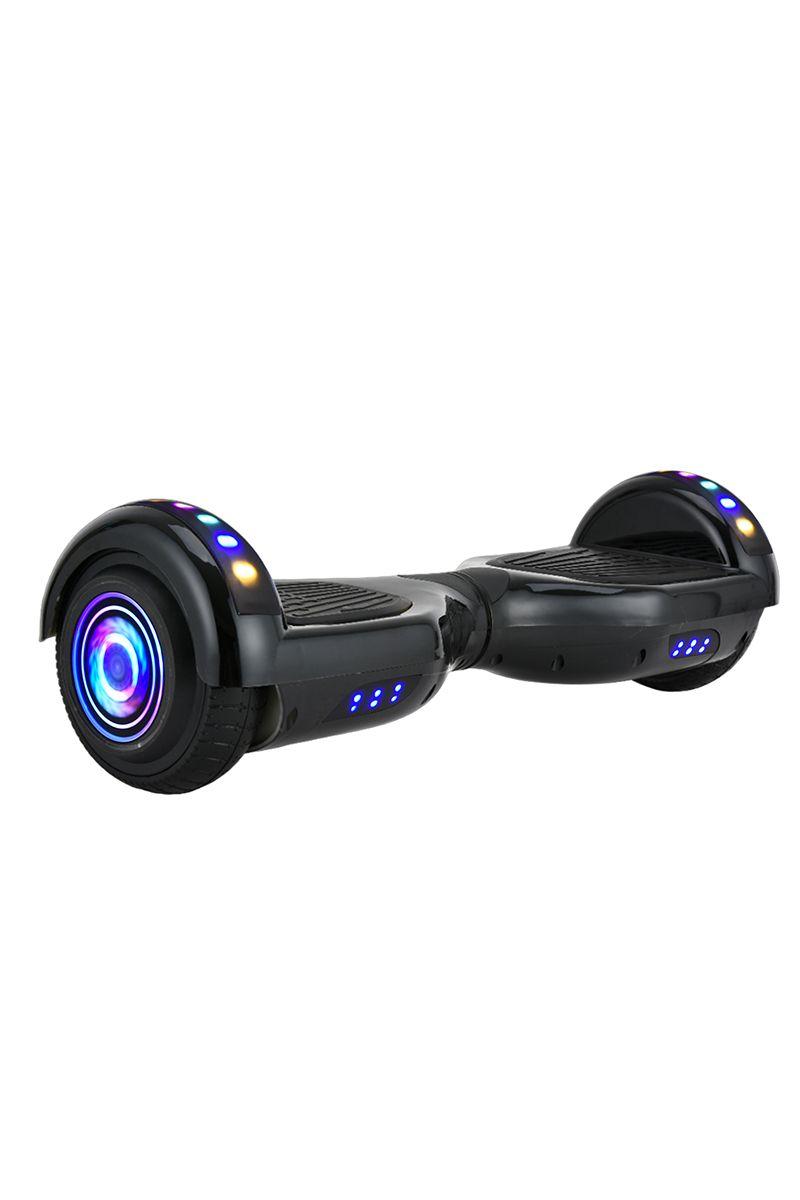 Hoverboard PRO Bluetooth Luces 6,5" 12 Km/h Negro-0